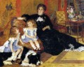 madame charpentier and her children Pierre Auguste Renoir